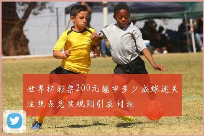 世界杯彩票200元能中多少成球迷关注焦点兑奖规则引发讨论