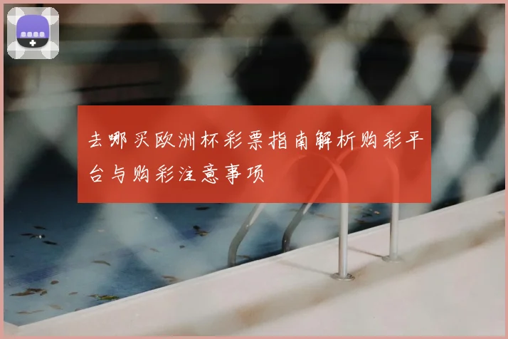 去哪买欧洲杯彩票指南解析购彩平台与购彩注意事项